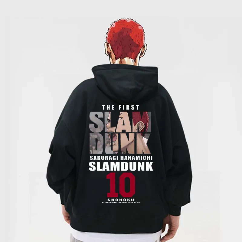 Anime Slam Dunk Hoodies Basketball Kaede Rukawa Hanamichi Sakuragi Takenori Men Women Couple Oversize Sweatshirts Streetwear
Anime Slam Dunk Hoodies Basketball Kaede Rukawa Hanamichi Sakuragi Takenori Men Women Couple Oversize Sweatshirts Streetwear