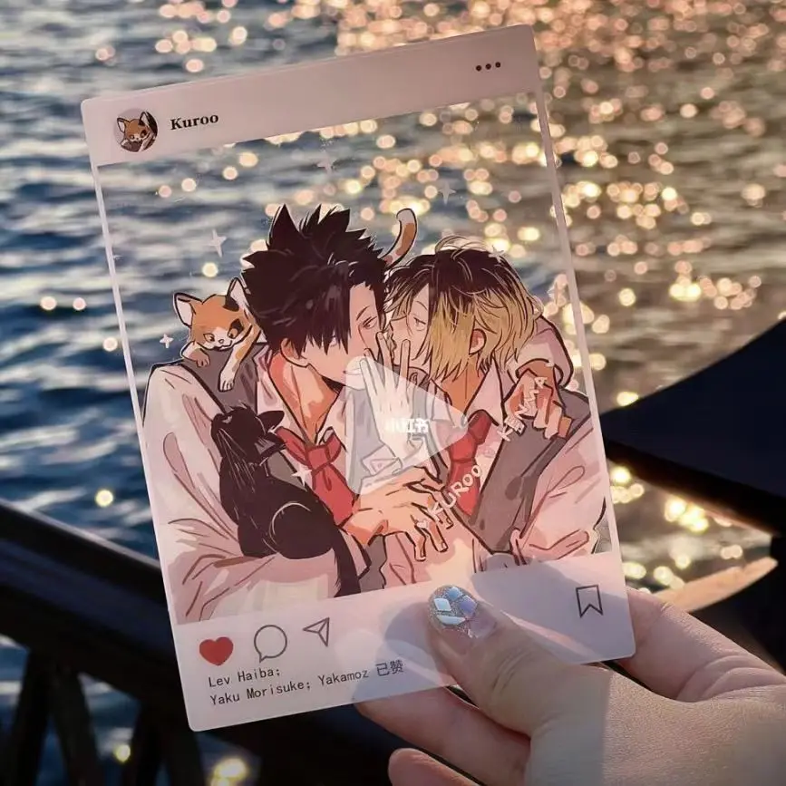 Anime Haikyuu!! Kozume Kenma Tetsurou kuroo Cosplay Accessories Transcard Postcard Photograph Props Xmas Birthday Gift Decorate
Anime Haikyuu!! Kozume Kenma Tetsurou kuroo Cosplay Accessories Transcard Postcard Photograph Props Xmas Birthday Gift Decorate