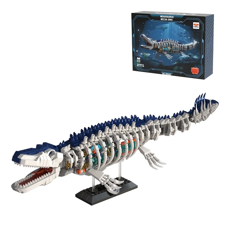 Technical MOC Jurassic Period Mechanical Dino Mosasaur Dinosaur Model 1026PCS Building Blocks Brick Puzzle Toy for Children Gift
Technical MOC Jurassic Period Mechanical Dino Mosasaur Dinosaur Model 1026PCS Building Blocks Brick Puzzle Toy for Children Gift