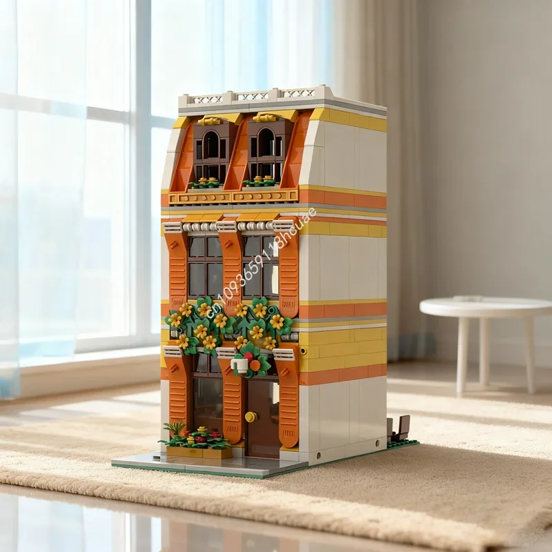 812pcs MOC Sunny Side Apt Modulared Model Building Blocks Architecture Toy Assemble DIY Creative Christmas Gift Idea Birthday
812pcs MOC Sunny Side Apt Modulared Model Building Blocks Architecture Toy Assemble DIY Creative Christmas Gift Idea Birthday