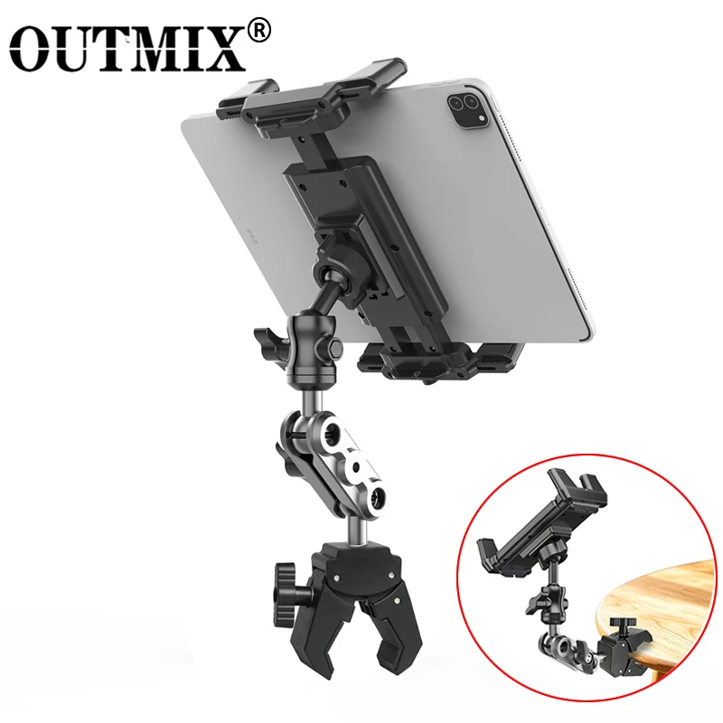 OUTMIX Tablet Stand for Treadmill Exercise Bike Clamp Adjustable Phone Holder for Reading Video Calling Home Gym Exercise Bike
OUTMIX Tablet Stand for Treadmill Exercise Bike Clamp Adjustable Phone Holder for Reading Video Calling Home Gym Exercise Bike