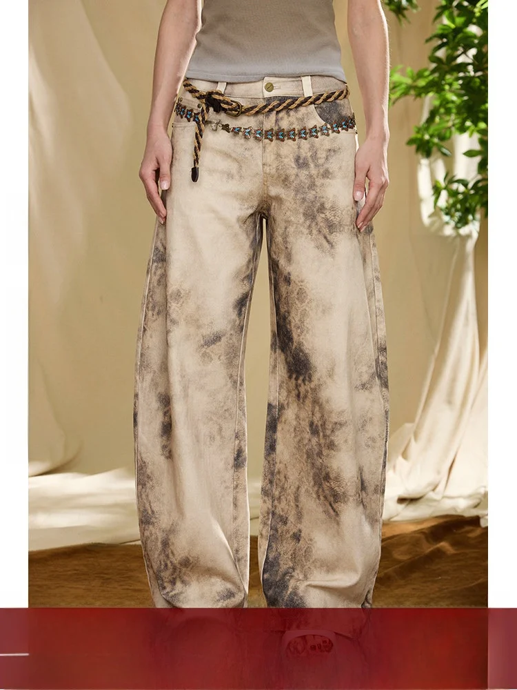 Comfortable BeerBro Summer Par Lyocell Casual Pants Low Waist Wide Leg Loose Fit Street Sle Jeans with Snake Print
Comfortable BeerBro Summer Par Lyocell Casual Pants Low Waist Wide Leg Loose Fit Street Sle Jeans with Snake Print