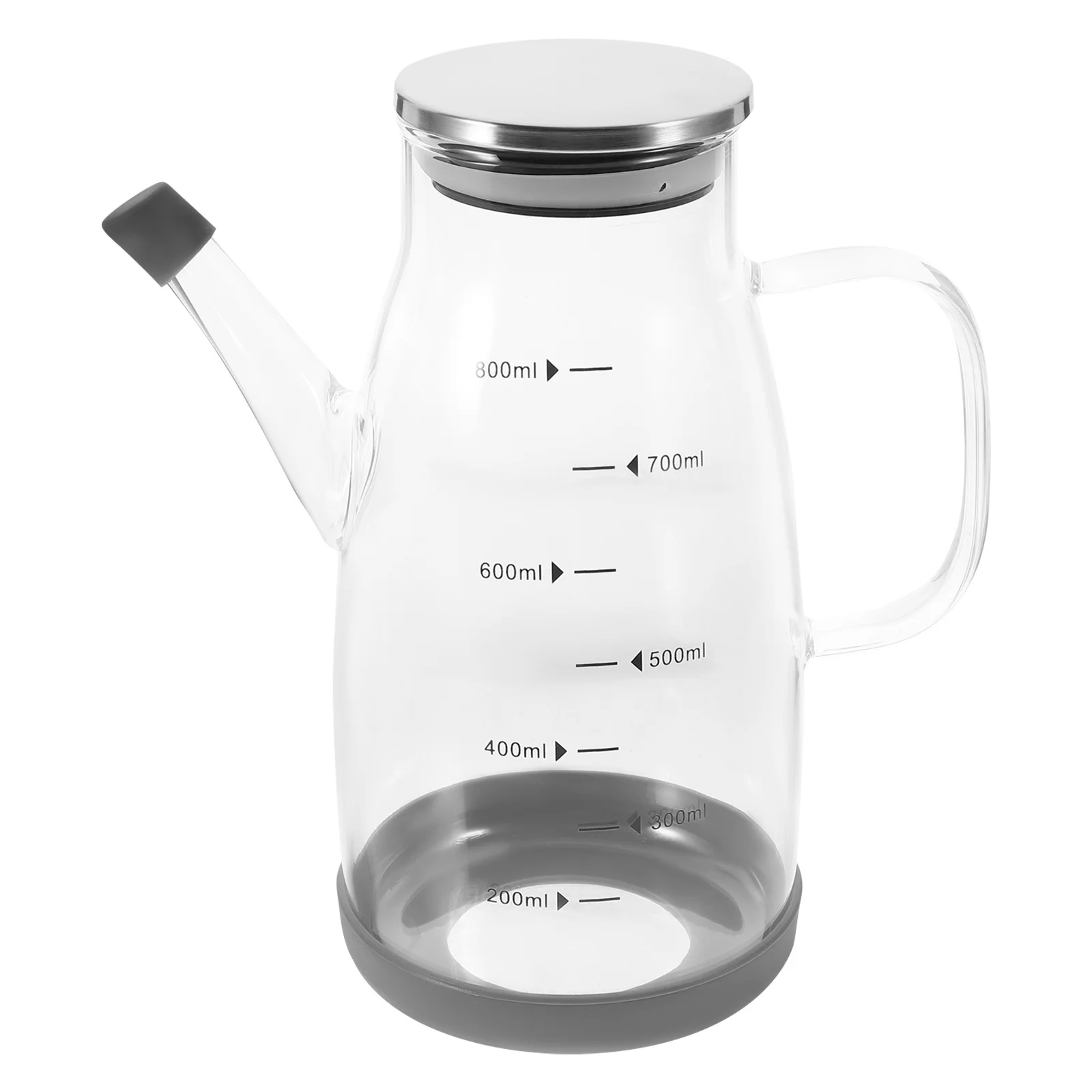 Transparent Glass Oil Pot High Borosilicate Material Leak Resistant for Cooking Oil Vinegar Storage with Comfort Grip
Transparent Glass Oil Pot High Borosilicate Material Leak Resistant for Cooking Oil Vinegar Storage with Comfort Grip