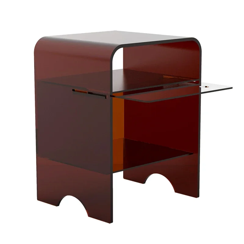 Bedside Table Modern Minimalist Bed & Breakfast Bedroom Acrylic Small Side Cabinet Simple Light Luxury
Bedside Table Modern Minimalist Bed & Breakfast Bedroom Acrylic Small Side Cabinet Simple Light Luxury