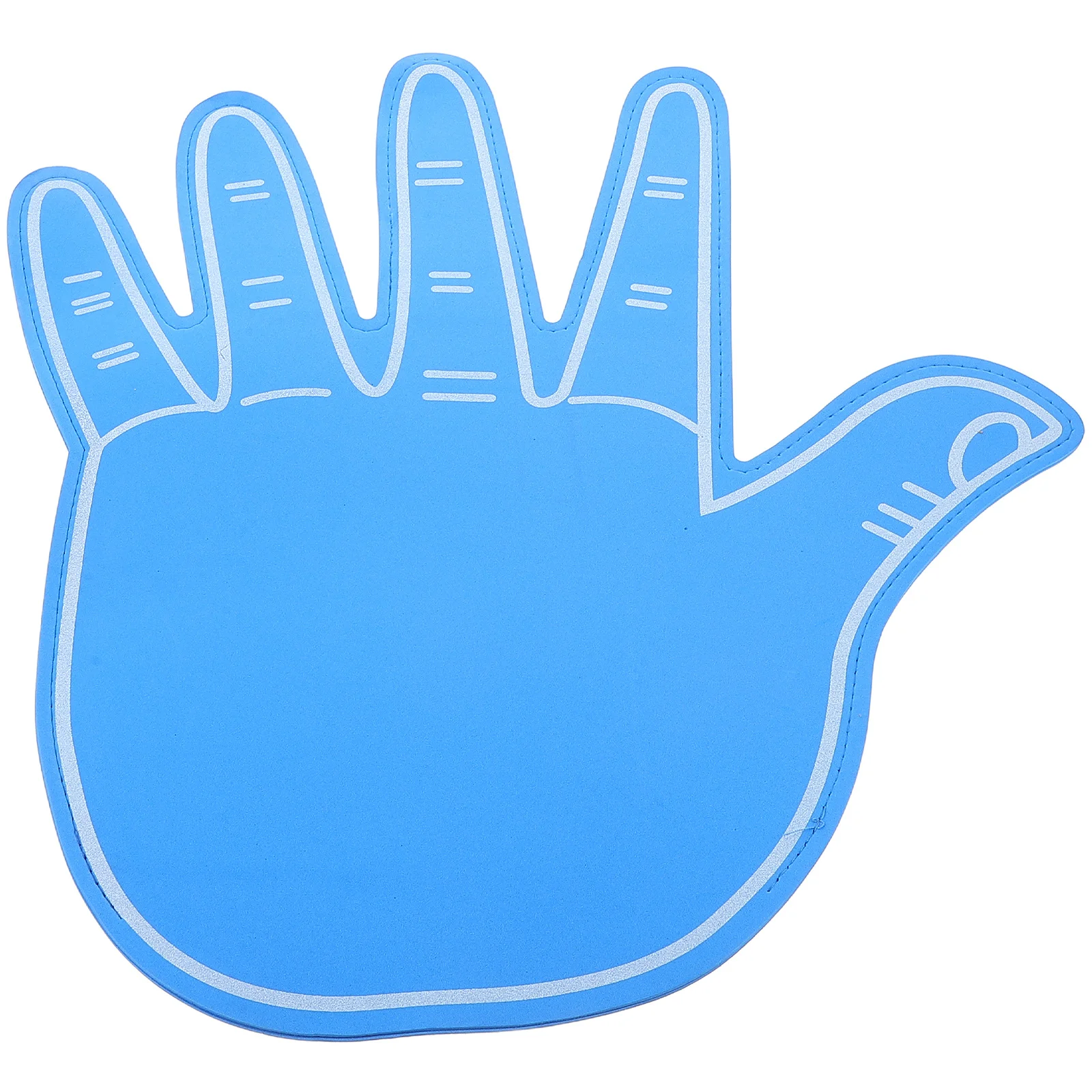 Blue Giant Foam Hand Glove with Separated Fingers for Cheerleading Sports Fans Football Game Events Party Performance Noisemaker
Blue Giant Foam Hand Glove with Separated Fingers for Cheerleading Sports Fans Football Game Events Party Performance Noisemaker