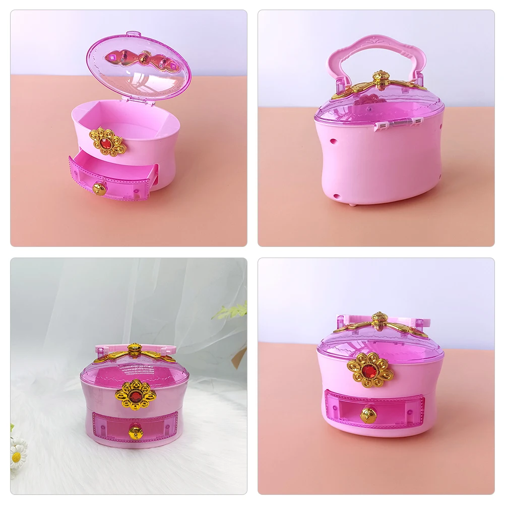 Handheld Drawer For Jewelry Cute Organizer Case Girls Hair Accessories Container Portable Storage Box Bow Tie 
Handheld Drawer For Jewelry Cute Organizer Case Girls Hair Accessories Container Portable Storage Box Bow Tie