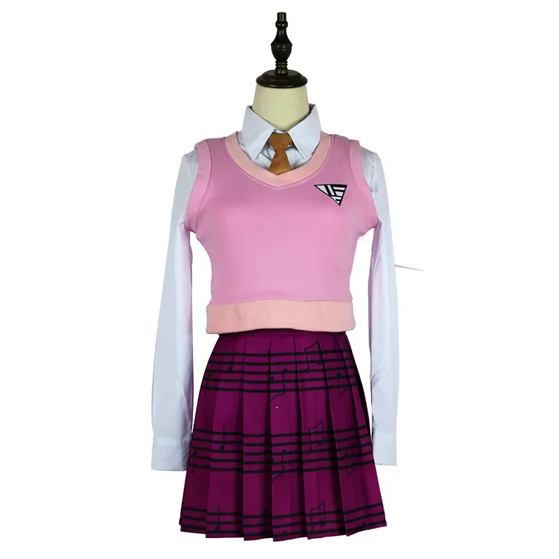 Kaede Akamatsu Косплей Костюм Розовая Юбка Комплект Школьная Рубашка + Жилет + Юбка + Галстук + Носки Униформа Новый Danganronpa V3 Хэллоуин Косплей
Kaede Akamatsu Косплей Костюм Розовая Юбка Комплект Школьная Рубашка + Жилет + Юбка + Галстук + Носки Униформа Новый Danganronpa V3 Хэллоуин Косплей