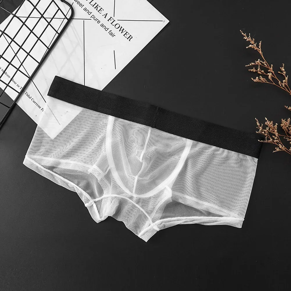 Hot Boxer Briefs Male Underwear Breathable Hygroscopic Lightweight Mesh Quick-drying See-through Skin-friendly
Hot Boxer Briefs Male Underwear Breathable Hygroscopic Lightweight Mesh Quick-drying See-through Skin-friendly