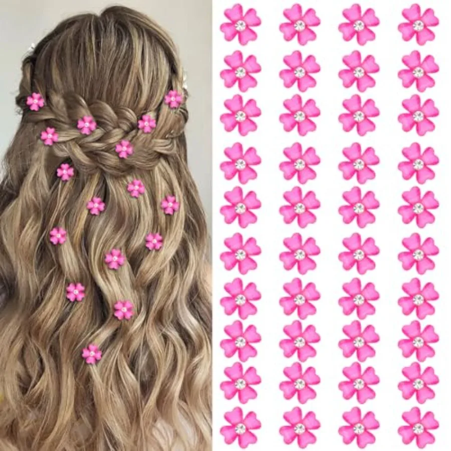 40Pcs Mini Flower Hair Clips with Rhinestone Cute Hair Pins Decorative Hair Clips Wedding Hair Barrettes Bridal Hair Accessorie
40Pcs Mini Flower Hair Clips with Rhinestone Cute Hair Pins Decorative Hair Clips Wedding Hair Barrettes Bridal Hair Accessorie