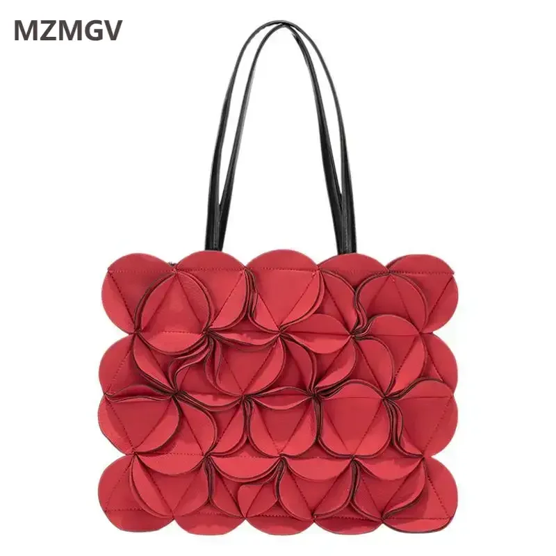 Meet You 2025 Summer Trend Three-dimensional Flower Tote Bag Large Capacity Soft Shoulder Bag Shopper Tote Bags for Youth Lady
Meet You 2025 Summer Trend Three-dimensional Flower Tote Bag Large Capacity Soft Shoulder Bag Shopper Tote Bags for Youth Lady