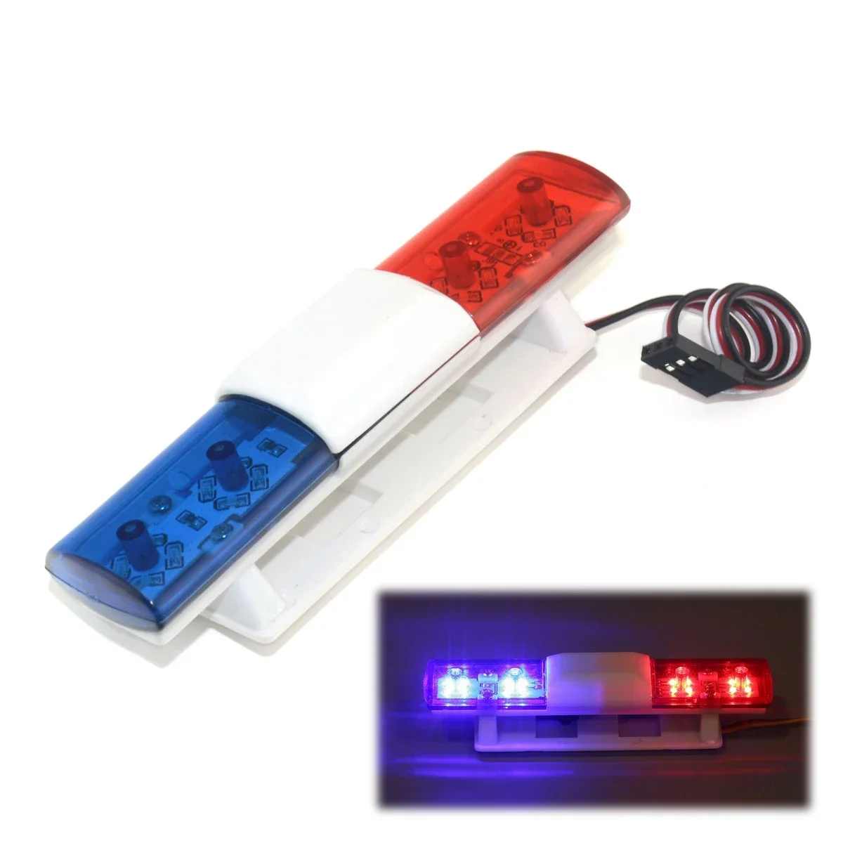 RC Car Accessories Led Police Flash Light Alarming Light for 1/10 HSP Kyosho Traxxas Tamiya Axial SCX10 D90 RC Car Parts
RC Car Accessories Led Police Flash Light Alarming Light for 1/10 HSP Kyosho Traxxas Tamiya Axial SCX10 D90 RC Car Parts