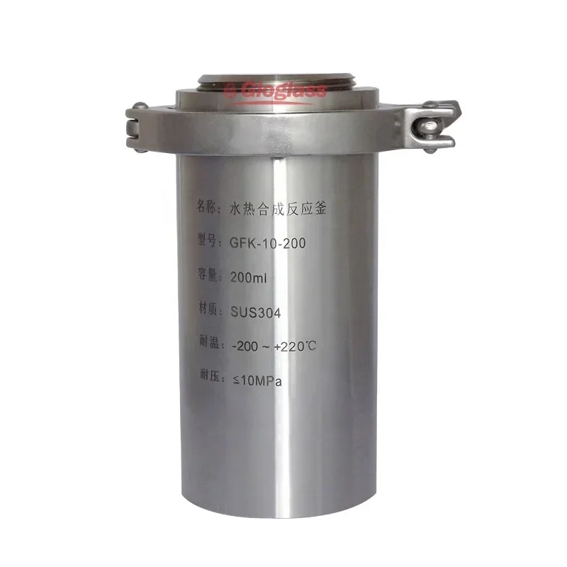 Лабораторный автоклавный реактор для гидротермального синтеза с подкладкой из Ptfe/ppl, Lexplosion-proof
Лабораторный автоклавный реактор для гидротермального синтеза с подкладкой из Ptfe/ppl, Lexplosion-proof