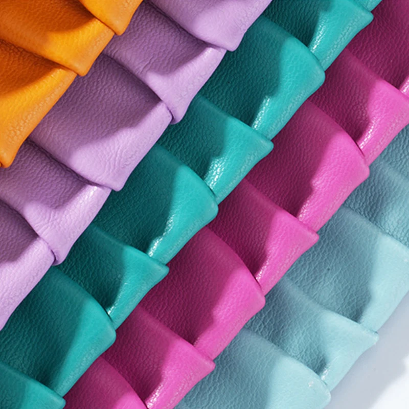 100x137cm PU Embossed Artificial Leather Fabric Wrinkled Composite Leather Fabric Waterproof Elastic Material for DIY Bag Shoes
100x137cm PU Embossed Artificial Leather Fabric Wrinkled Composite Leather Fabric Waterproof Elastic Material for DIY Bag Shoes