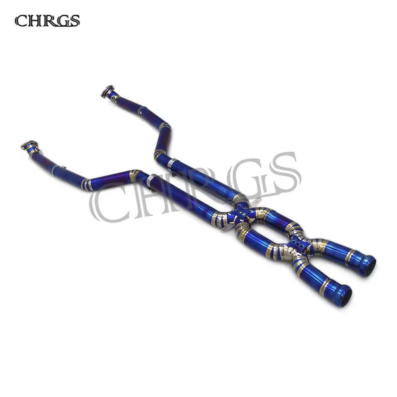 Titanium Equal length Mid pipe For BMW M3 E90/E92/E93 4.0L 2007-2013 Performance Sport Exhaust middle X pipe
Titanium Equal length Mid pipe For BMW M3 E90/E92/E93 4.0L 2007-2013 Performance Sport Exhaust middle X pipe
