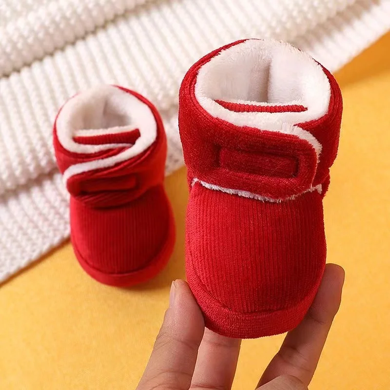 Зимняя вельветовая теплая обувь, однотонная прогулочная обувь для мужчин и женщин, теплая обувь на мягкой подошве, От 0 до 1 года
Зимняя вельветовая теплая обувь, однотонная прогулочная обувь для мужчин и женщин, теплая обувь на мягкой подошве, От 0 до 1 года