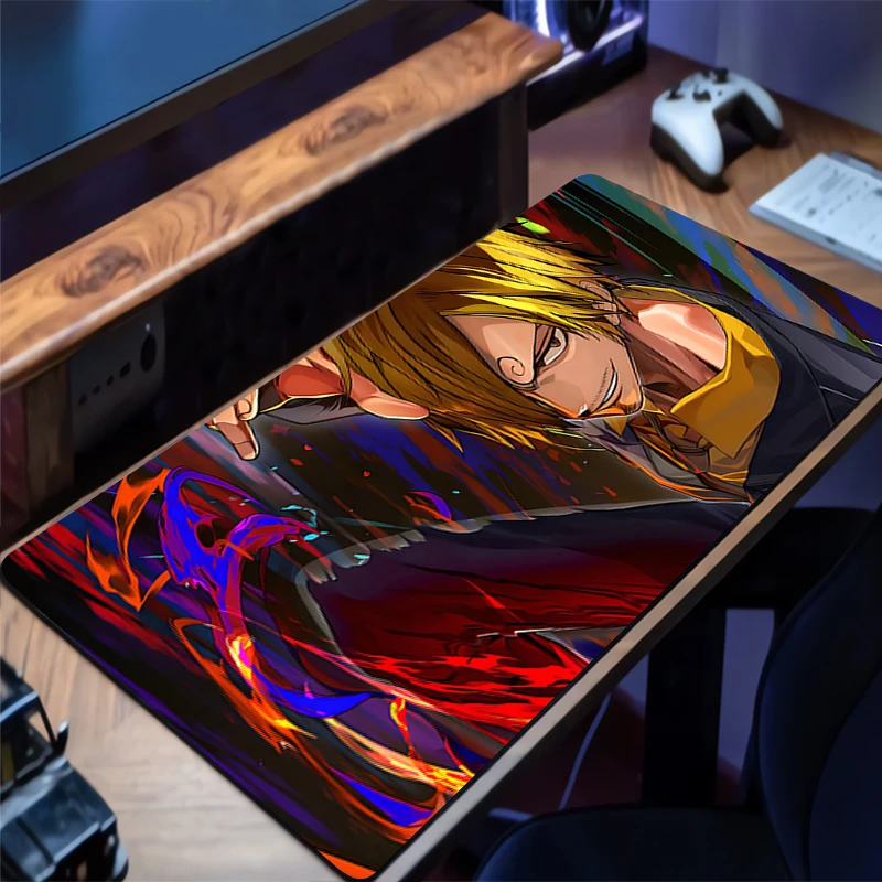 Mouse Pad Gamer Anti-slip Anime Desk Mat One Piece Sanji Gaming PC Accessories Tablet Pad Large Mousepad Extended Keyboard Mat
Mouse Pad Gamer Anti-slip Anime Desk Mat One Piece Sanji Gaming PC Accessories Tablet Pad Large Mousepad Extended Keyboard Mat