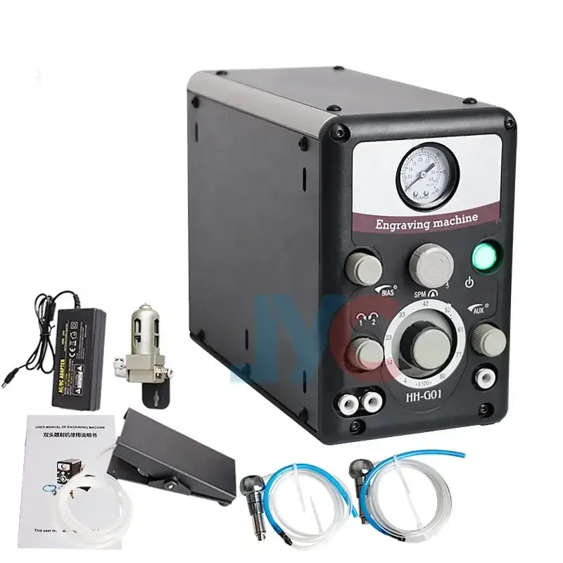 110V/220V High Quality Engravable Bracelet/Ring/Jewelry/Stone Double Head Pneumatic Engraving Machine Jewelry
110V/220V High Quality Engravable Bracelet/Ring/Jewelry/Stone Double Head Pneumatic Engraving Machine Jewelry