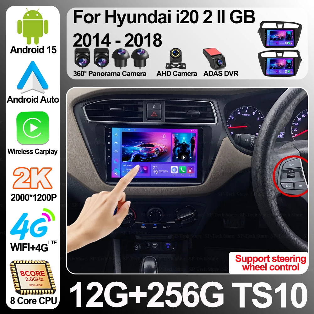 Android 16 For Hyundai I20 2 Ii Gb 2014 2015 2016 2017 2018 Car Radio Carplay Navigation Gps Android Auto Stereo Multimedia 5g
Android 16 For Hyundai I20 2 Ii Gb 2014 2015 2016 2017 2018 Car Radio Carplay Navigation Gps Android Auto Stereo Multimedia 5g