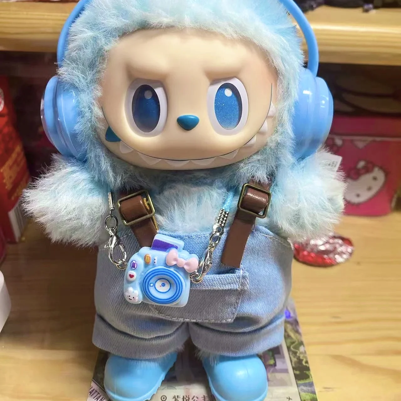 For Labubus Mini Doll luxury clothes suspender pants hat set Labubu Sitting Party Bow headband dress Outfit clothing accessorie
For Labubus Mini Doll luxury clothes suspender pants hat set Labubu Sitting Party Bow headband dress Outfit clothing accessorie