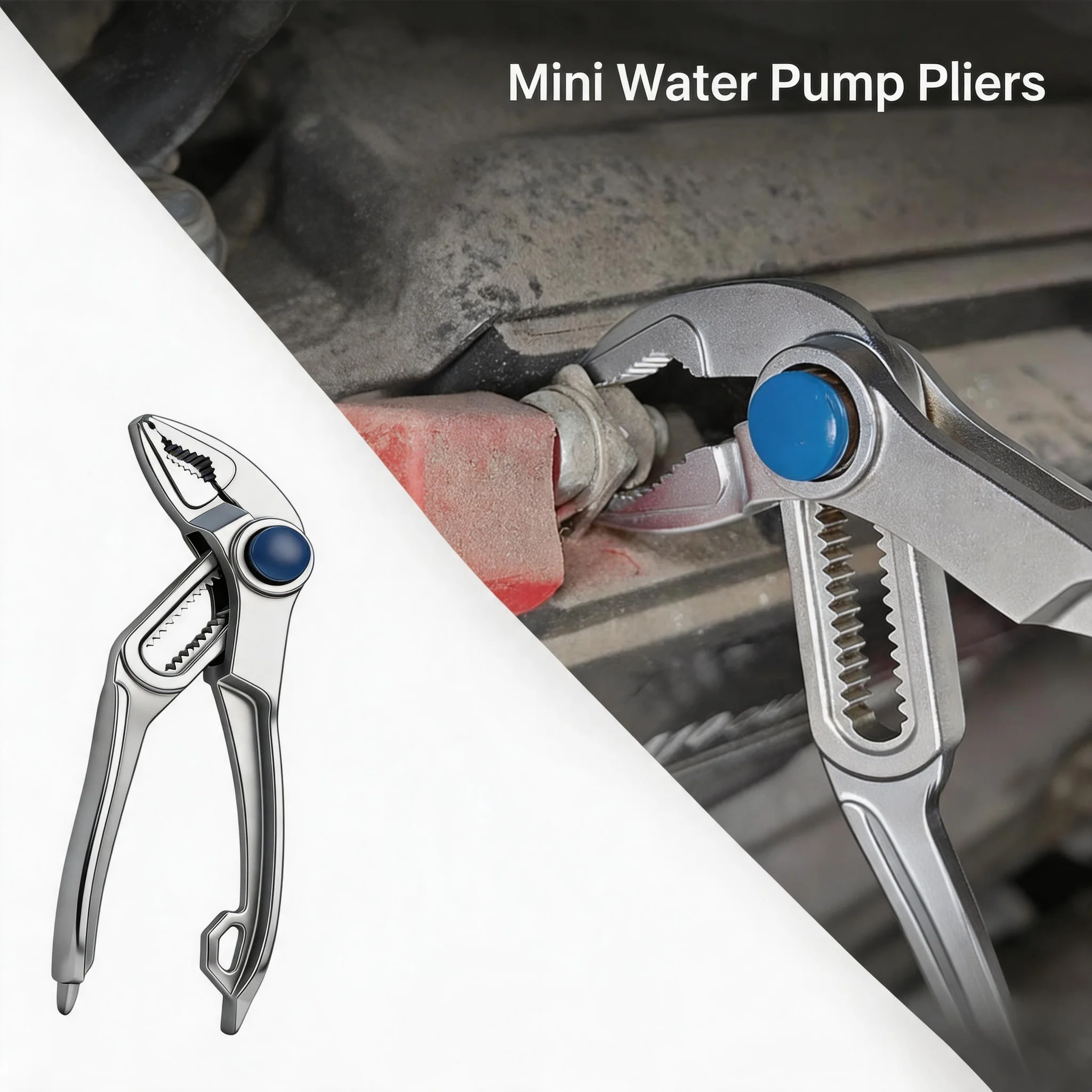 Ergonomic Pipe Plier Wrench Mini Portable Multi-functional Water Pipe Clamp Adjustable Tool For Narrow Space Plumbing & Repairs
Ergonomic Pipe Plier Wrench Mini Portable Multi-functional Water Pipe Clamp Adjustable Tool For Narrow Space Plumbing & Repairs