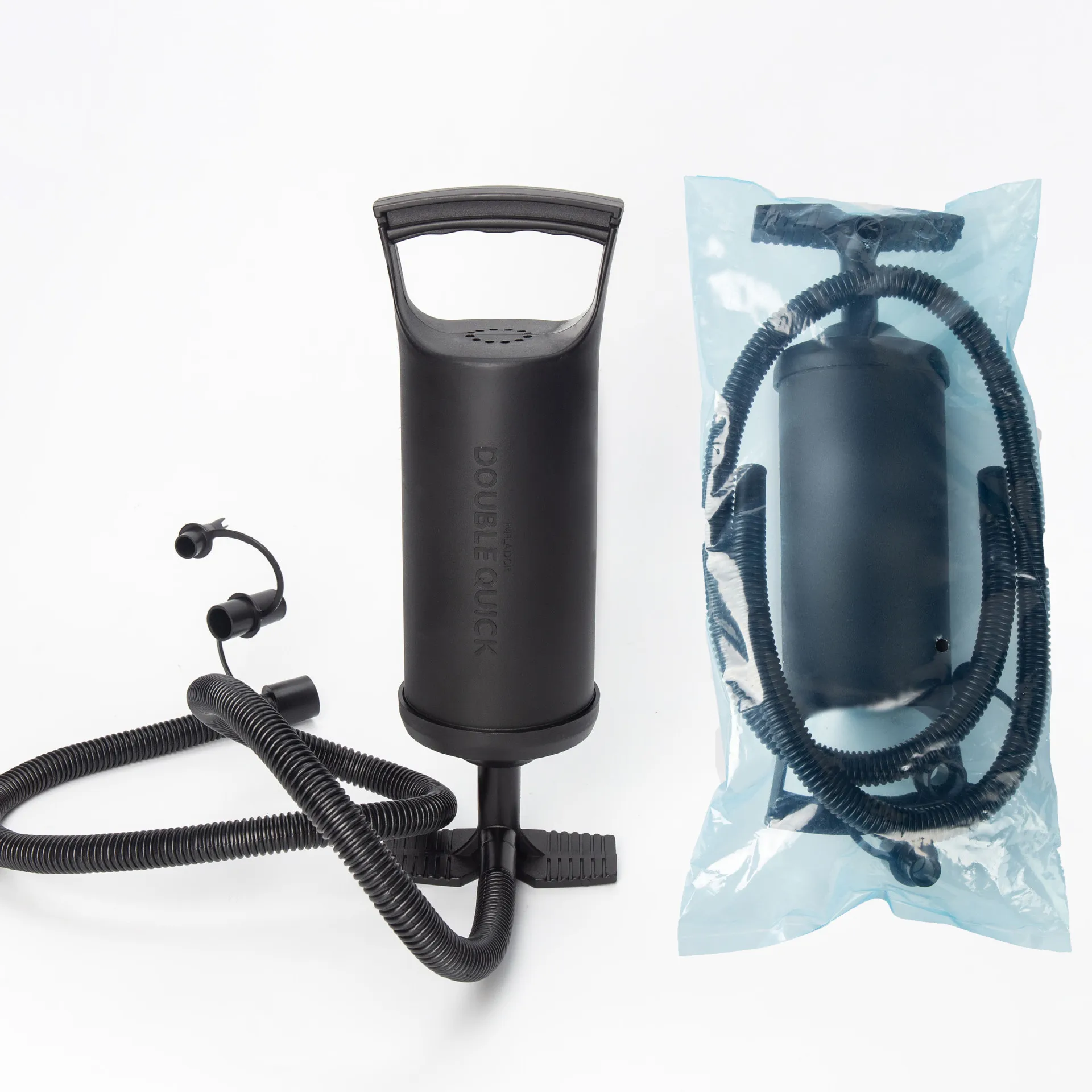 High Quality Mini Plastic Portable Manual Car Hand Pump 12inches Black for Indoor/Outdoor Use with Valve Adapter
High Quality Mini Plastic Portable Manual Car Hand Pump 12inches Black for Indoor/Outdoor Use with Valve Adapter
