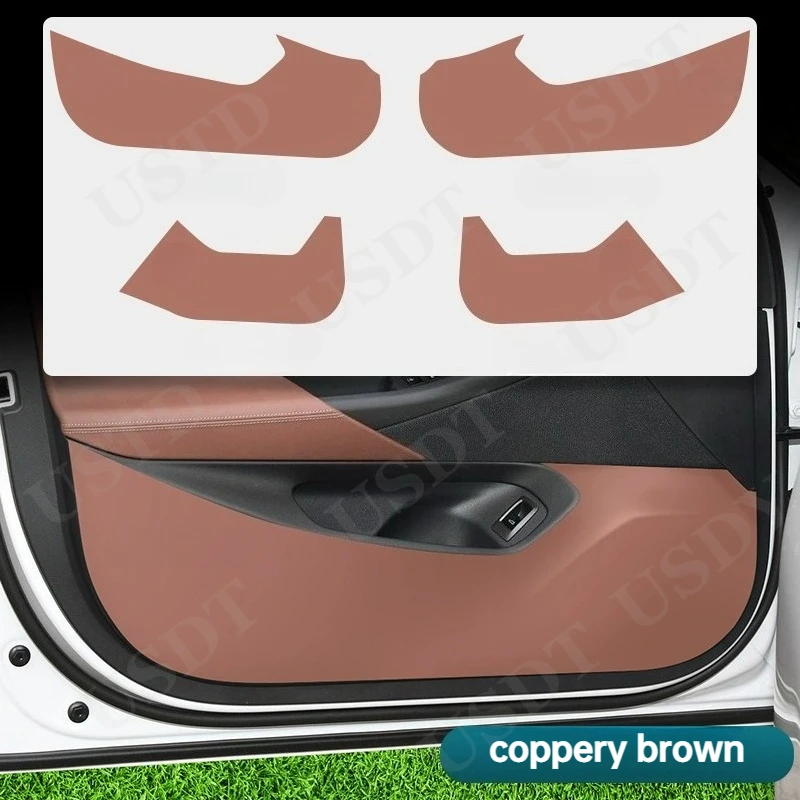 PU Leather Car Door Anti Kick Cover Fit for BMW 5 Series 530 2024 2025 2026 Carbon Fiber Door Sill, Glove Box Protection Sticker
PU Leather Car Door Anti Kick Cover Fit for BMW 5 Series 530 2024 2025 2026 Carbon Fiber Door Sill, Glove Box Protection Sticker