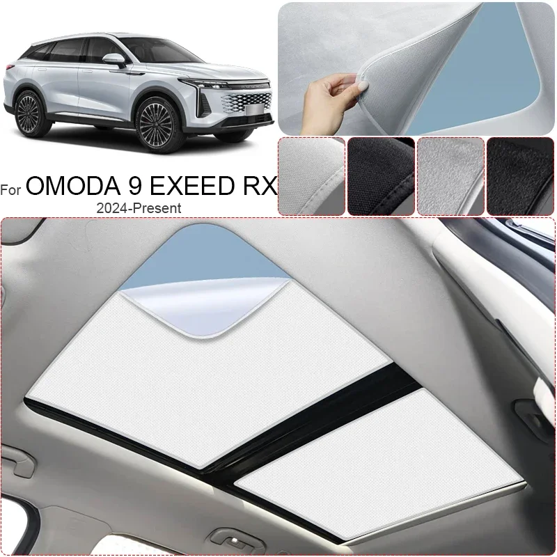 Auto Anti-UV Heat Insulation Skylight For CHERY OMODA 9 2023-2026 Car Suede Fabric Electrostatic Adsorption Sunroof Sunshade
Auto Anti-UV Heat Insulation Skylight For CHERY OMODA 9 2023-2026 Car Suede Fabric Electrostatic Adsorption Sunroof Sunshade
