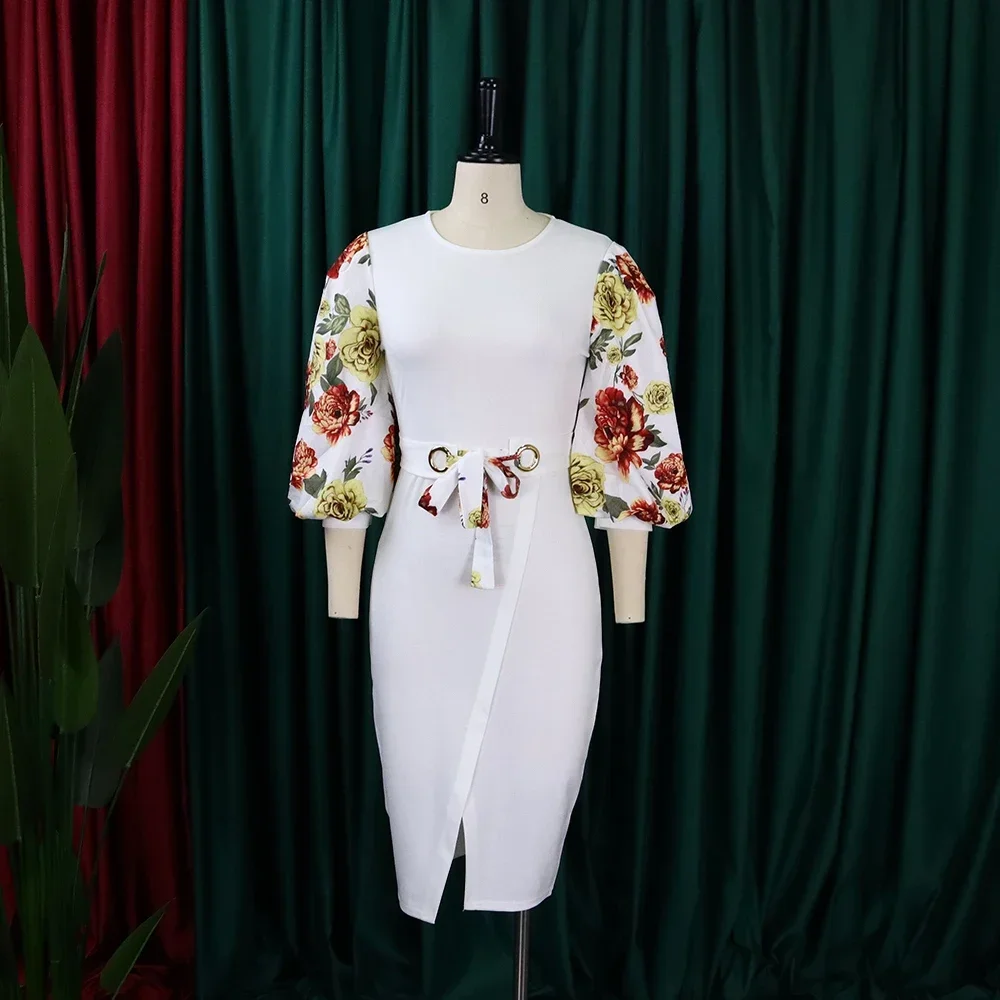 Work Office Clothing for Women Ladies 2024 Formal Lantern Sleeve Bodycon Split Fashion Elegant Business Work Wear Dress Midi New
Work Office Clothing for Women Ladies 2024 Formal Lantern Sleeve Bodycon Split Fashion Elegant Business Work Wear Dress Midi New