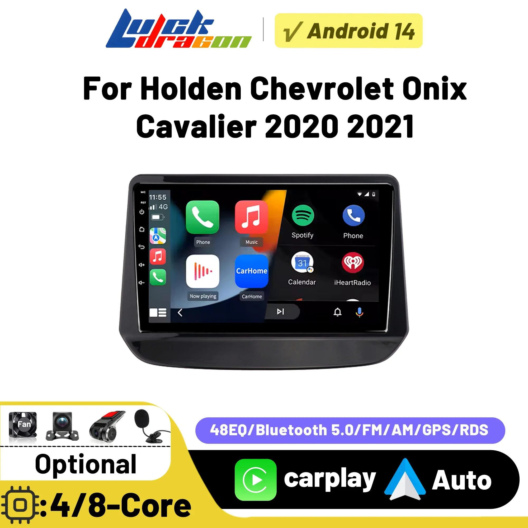 Android 14 Car Radio for Holden Chevrolet Onix Cavaller 2020 2021 Multimedia Stereo Player Carplay Navigation GPS DSP FM Audio
Android 14 Car Radio for Holden Chevrolet Onix Cavaller 2020 2021 Multimedia Stereo Player Carplay Navigation GPS DSP FM Audio