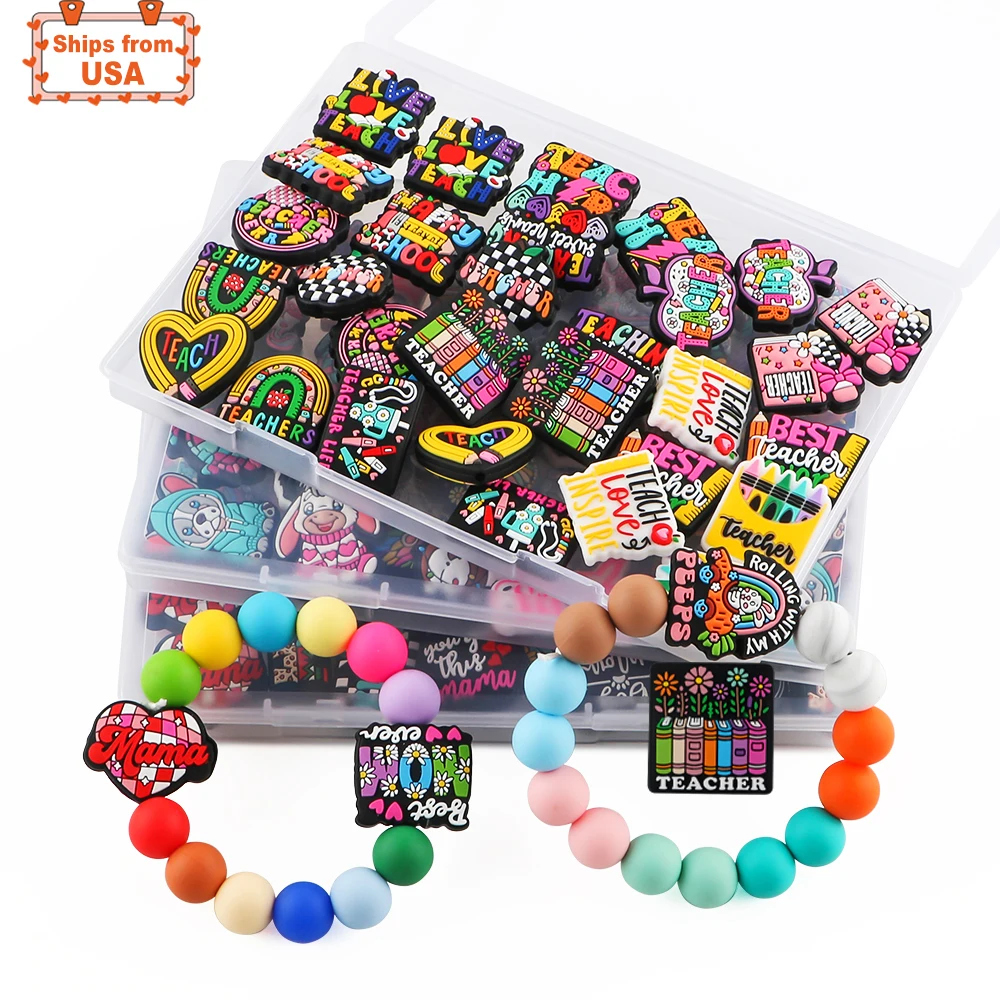 Sunrony New Silicone Focal Beads Mix Style Silicone Bead Kits DIY Keychain Jewelry Handmade Accessories Wholesale
Sunrony New Silicone Focal Beads Mix Style Silicone Bead Kits DIY Keychain Jewelry Handmade Accessories Wholesale