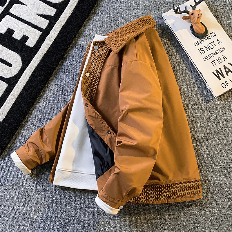 Мужская демисезонная рабочая куртка свободного кроя с ветрозащитными вставками, молодежная, модная, с длинными рукавами
Мужская демисезонная рабочая куртка свободного кроя с ветрозащитными вставками, молодежная, модная, с длинными рукавами