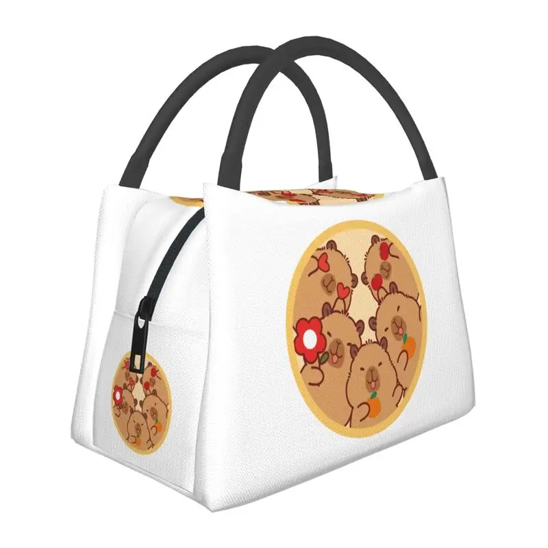 Capybara Insulated Lunch Bag for Work Office Portable Thermal Cooler Lunch Box Women
Capybara Insulated Lunch Bag for Work Office Portable Thermal Cooler Lunch Box Women