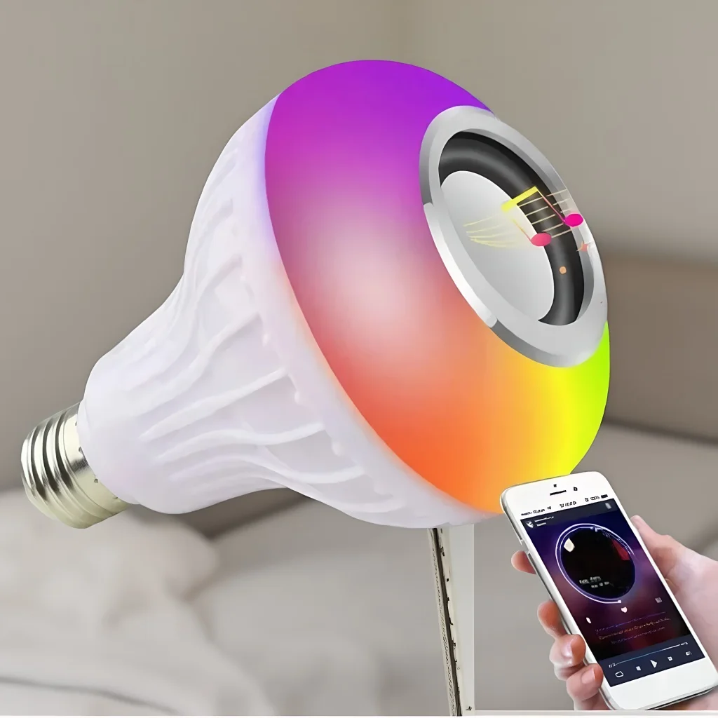 RGB пульт дистанционного управления Bluetooth-динамик свет-смена цвета звуковая панель лампа для домашнего декора спальни E27 85-265 В
RGB пульт дистанционного управления Bluetooth-динамик свет-смена цвета звуковая панель лампа для домашнего декора спальни E27 85-265 В