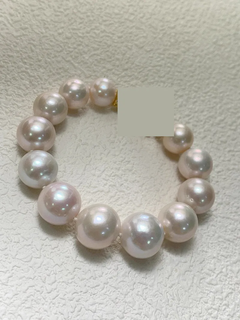 925 Sterling Silver 12-13mm Sea White Pearl Bracelet Casual Elegant for Women Girls Jewelr
925 Sterling Silver 12-13mm Sea White Pearl Bracelet Casual Elegant for Women Girls Jewelr