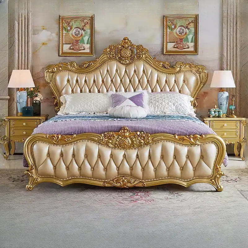 Tall Headboard Bed Frame Storage European Full Size Bedroom Double Bed Frame Luxury Nightstands Cama De Casal Home Furniture
Tall Headboard Bed Frame Storage European Full Size Bedroom Double Bed Frame Luxury Nightstands Cama De Casal Home Furniture