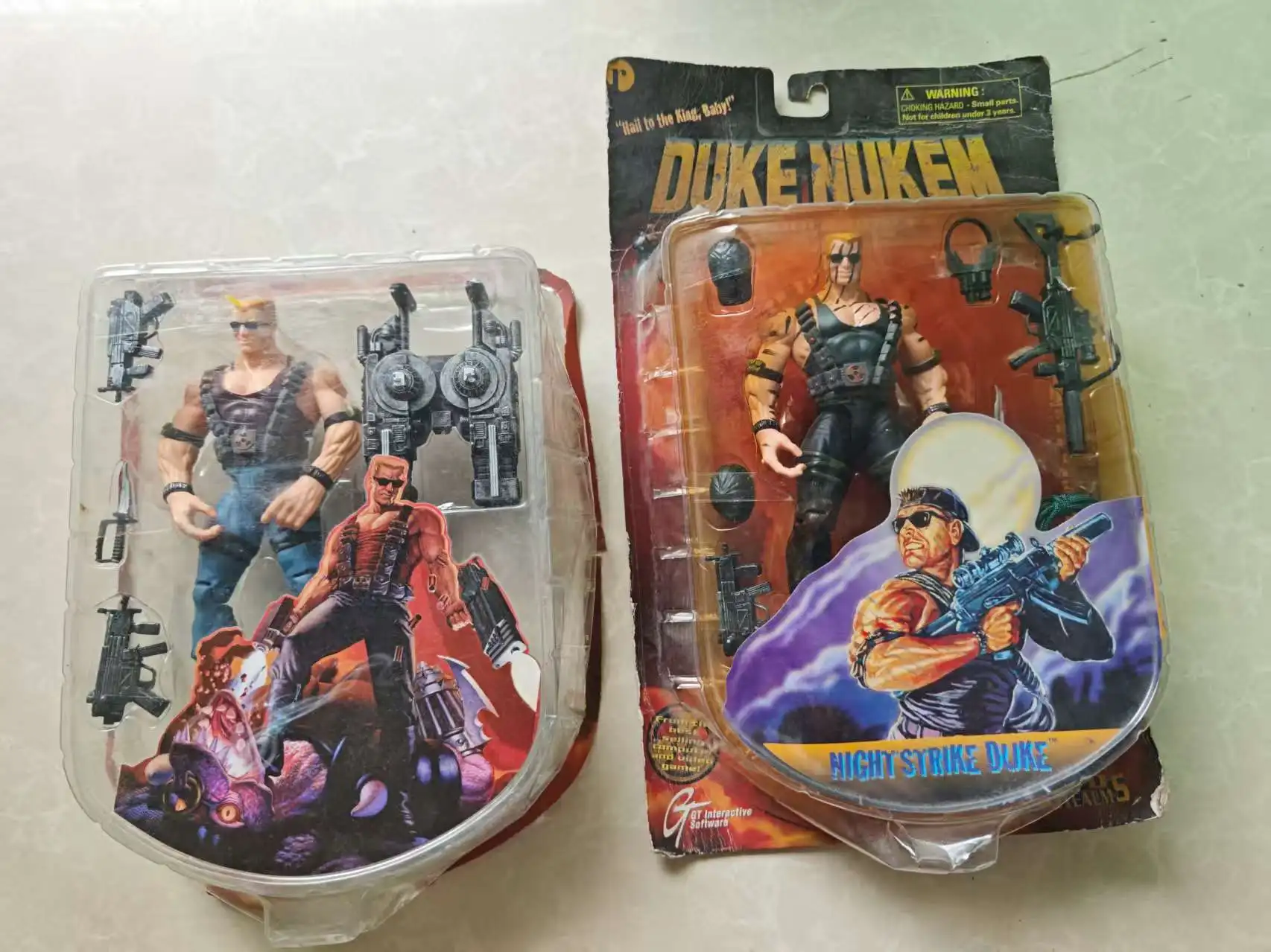 Rare Vintage Duke Nukem Action Figure 1997 3D REALMS ReSaurus Figure Brand Action figure The box is slightly damaged
Rare Vintage Duke Nukem Action Figure 1997 3D REALMS ReSaurus Figure Brand Action figure The box is slightly damaged
