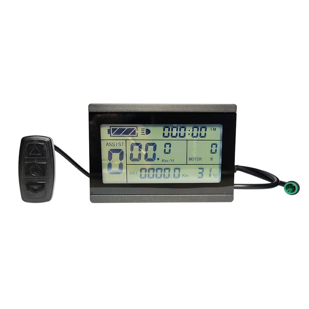 Ebike для KT LCD3 Дисплей-метр для повышения езды — совместим с контроллерами серии 24 В/36 В/48 В
Ebike для KT LCD3 Дисплей-метр для повышения езды — совместим с контроллерами серии 24 В/36 В/48 В