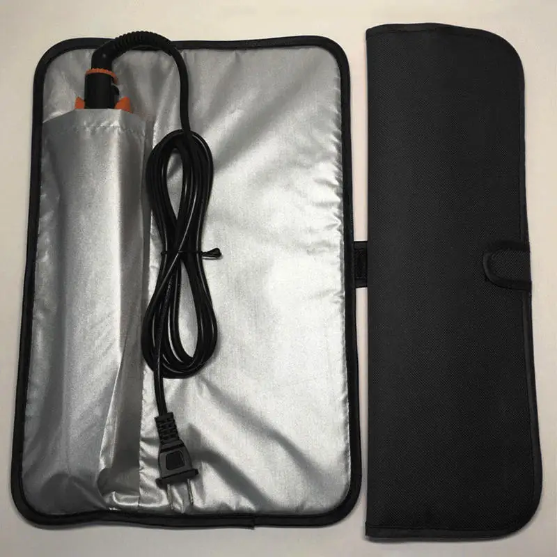 Heat Resistant Flat Iron Case Hair Straightener Mat Pouch Curling Holder Travel Organizer
Heat Resistant Flat Iron Case Hair Straightener Mat Pouch Curling Holder Travel Organizer