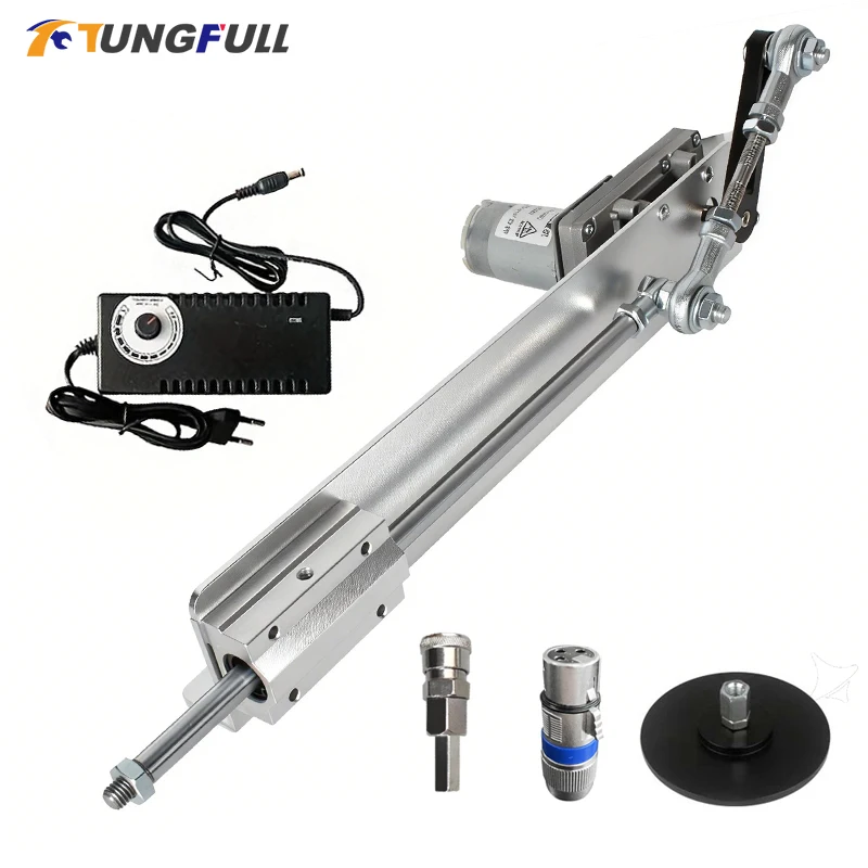 TUNGFULL DIY Mini Linear Motion Reciprocating Cycle Linear Motor 3XLR Adapter Telescopic Actuator DC Motor Stroke 3-15cm
TUNGFULL DIY Mini Linear Motion Reciprocating Cycle Linear Motor 3XLR Adapter Telescopic Actuator DC Motor Stroke 3-15cm