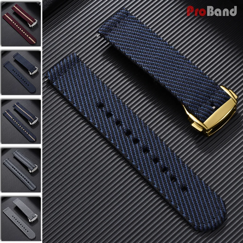 20mm Nylon Watch Strap Sports for Rolex Men's Wristbelt for Tissot for Tudor for Seiko Watch Band Replacement Blue Red Bracelets
20mm Nylon Watch Strap Sports for Rolex Men's Wristbelt for Tissot for Tudor for Seiko Watch Band Replacement Blue Red Bracelets