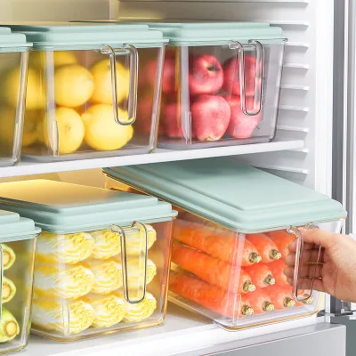 Kitchen Refrigerator Food And Vegetable Preservation Large Capacity Storage Box
Kitchen Refrigerator Food And Vegetable Preservation Large Capacity Storage Box
