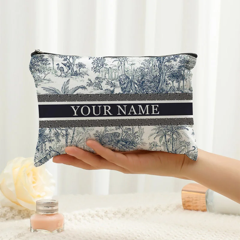 Custom Name Travel Cosmetic Organizer Women Office Supplies Storage Pouch Canvas Personalized Gift Makeup Bag Pencil Case Purse
Custom Name Travel Cosmetic Organizer Women Office Supplies Storage Pouch Canvas Personalized Gift Makeup Bag Pencil Case Purse