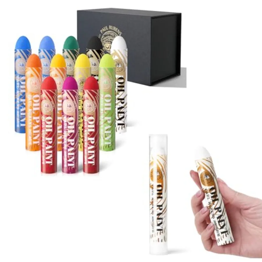 12 Vibrant Colors Extra Large Oil Pastels Set A 60g Extra Large White Oil Pastels Set Pack of 2
12 Vibrant Colors Extra Large Oil Pastels Set A 60g Extra Large White Oil Pastels Set Pack of 2