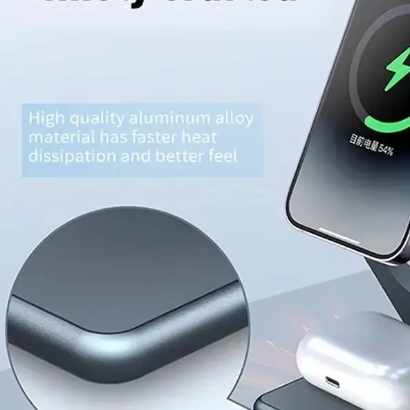 3 in 1 Portable Wireless Charger Stand Dock For Samsung Watch iWatch 8 7 iPhone 15 14 13 12 15W Foldable Fast Charging Station
3 in 1 Portable Wireless Charger Stand Dock For Samsung Watch iWatch 8 7 iPhone 15 14 13 12 15W Foldable Fast Charging Station