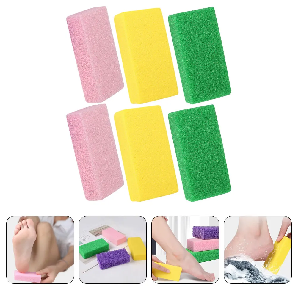 6pcs Pumice Stone Callus Remover Dead Skin Scrubber Pedicure Exfoliator Tool For Feet Hard Skin Removal Handheld Foot File
6pcs Pumice Stone Callus Remover Dead Skin Scrubber Pedicure Exfoliator Tool For Feet Hard Skin Removal Handheld Foot File