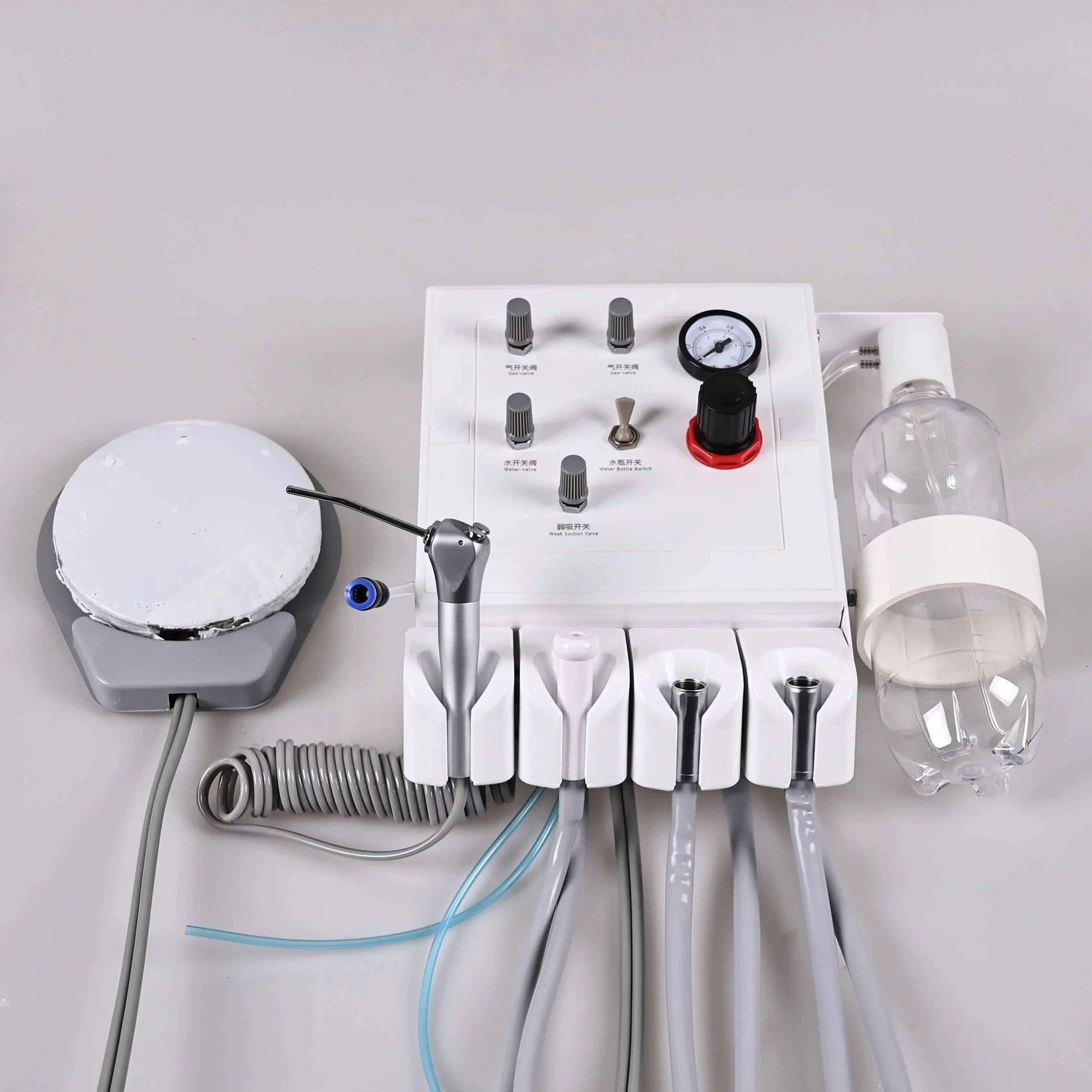 SYJH Dental 2/4 Holes Portable Turbinewith 3 Way Syringe Handpiece Dentist Air Turbine Unit Teeth Whitening Dentistry Tools
SYJH Dental 2/4 Holes Portable Turbinewith 3 Way Syringe Handpiece Dentist Air Turbine Unit Teeth Whitening Dentistry Tools
