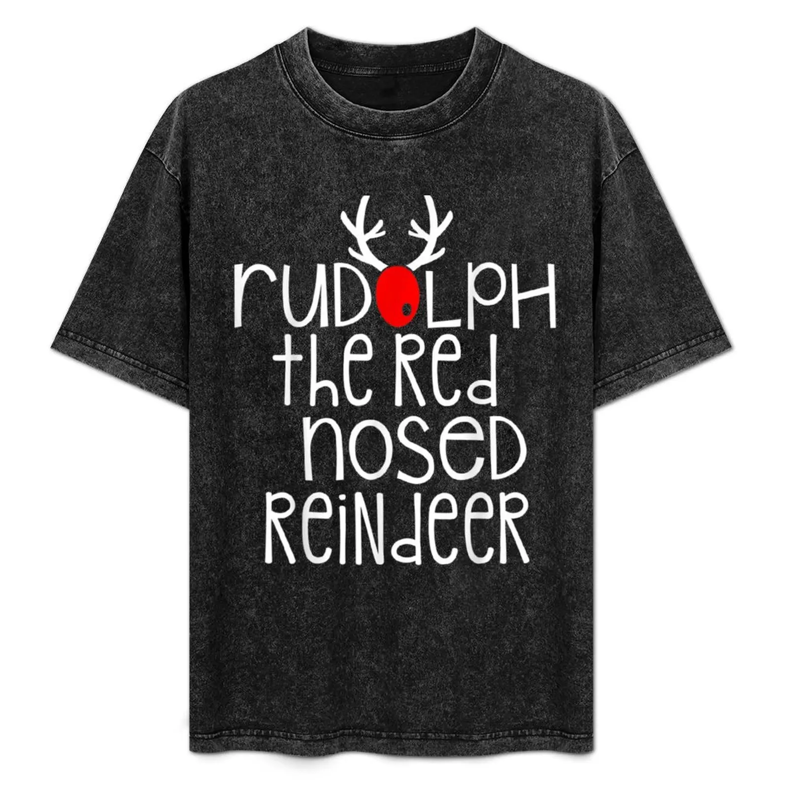Rudolph The Red Nosed Reindeer Cute Christmas Shirt T-Shirt Large Size Casual Short Sleeve Top
Rudolph The Red Nosed Reindeer Cute Christmas Shirt T-Shirt Large Size Casual Short Sleeve Top