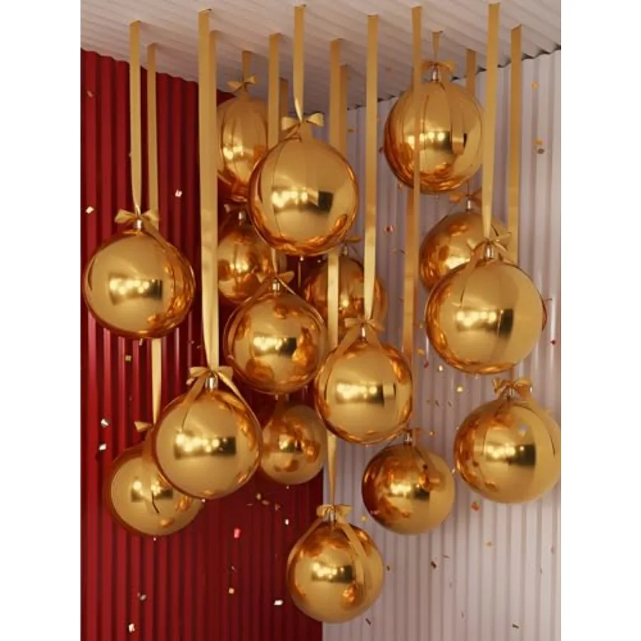 30 Set Round Foil Balloons Bulk 22 Inch 4d Metallic Giant Balloons Set with Satin Bows Ribbon for Ceiling Holiday Ornaments New
30 Set Round Foil Balloons Bulk 22 Inch 4d Metallic Giant Balloons Set with Satin Bows Ribbon for Ceiling Holiday Ornaments New