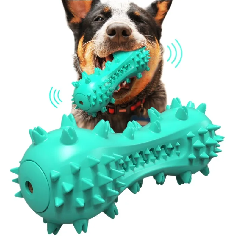 Squeaky Dog Chew Toy Sound Dumbbells Teeth Grinding Sticks Dog Teeth Bone Toothbrush Pet Supplies for Medium Large Dogs
Squeaky Dog Chew Toy Sound Dumbbells Teeth Grinding Sticks Dog Teeth Bone Toothbrush Pet Supplies for Medium Large Dogs