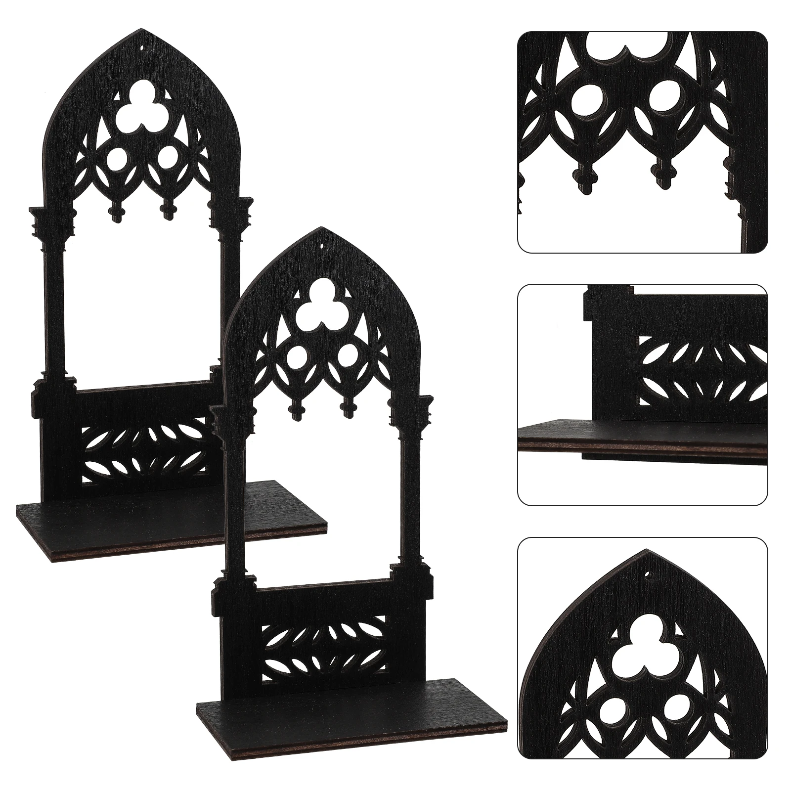 1Pair Gothic Holder Wooden Vintage Design Portable Stand Decorative Centerpiece for Dining Room Bedroom
1Pair Gothic Holder Wooden Vintage Design Portable Stand Decorative Centerpiece for Dining Room Bedroom
